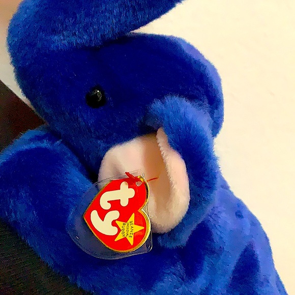 Peanut The Royal Blue Elephant - Picture 3 of 4